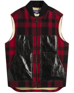 Junya Watanabe X Filson Wool Vest - Red