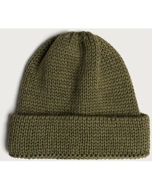 Universal Works Shorts Watch Cap - Green