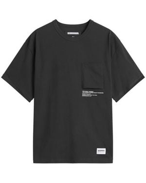 Neighborhood Sheltech Pocket T-Shirt - Black
