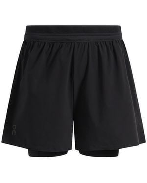 On Shoes 3" Performance 2/1 Shorts - Black