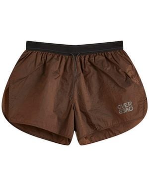 OVER OVER Track Short - Brown