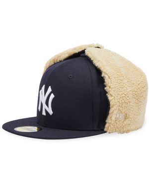 KTZ New York Yankees Mlb Earflap Cap - Blue