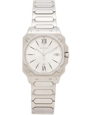 Gucci G-Flat 30Mm Watch - Metallic