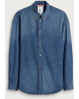 Acne Studios Setar Easy Denim Shirt - Blue