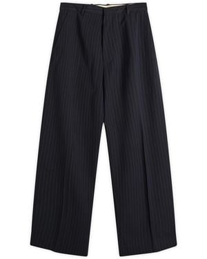Acne Studios Pasant Vis Pinstripe Trouser - Blue