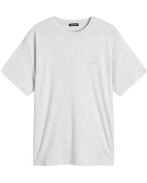 Dime Cursive Small Logo T-Shirt - White