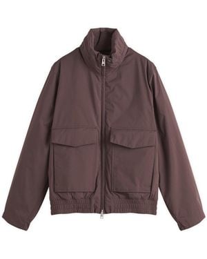 Norse Projects Kastrup Gore-Tex Windstopper Bomber Jacket - Brown