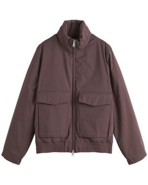 Norse Projects Kastrup Gore-Tex Windstopper Bomber Jacket - Brown