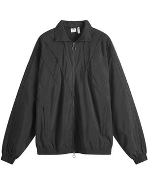 adidas Rasant Oversized Zip Off Track Top - Black