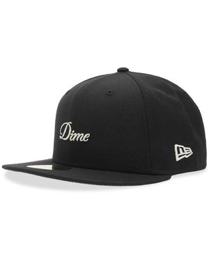 Dime Cursive New Era Cap - Black