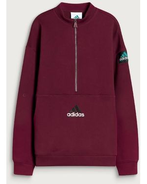 adidas Eqt Half Zip - Purple
