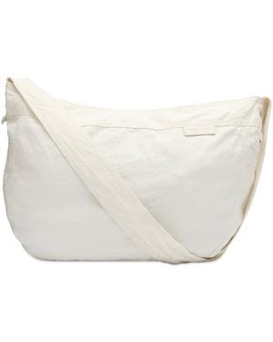 NOTHING WRITTEN Linen Cross Body Bag - White