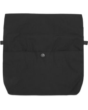 Topologie Tech Sateen Musette Crossbody Bag - Black