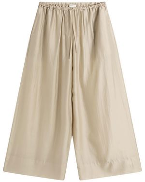 Entire studios Vento Wide Leg Pants - Natural