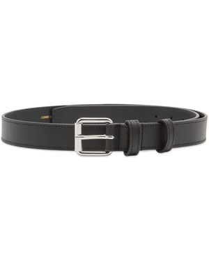 Comme des Garçons Wallet Classic Leather Belt - Black