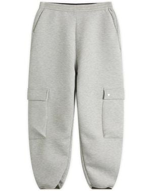 Stel Cuffed Cargo Sweatpants - Grey