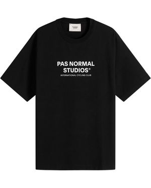 Pas Normal Studios Off-Race Logo T-Shirt - Black