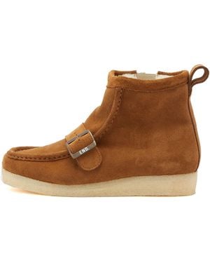 Clarks End. X X Beams Plus Walla Hi Strap - Brown