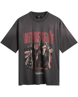 Represent The American Dream On Tour T-Shirt - Black