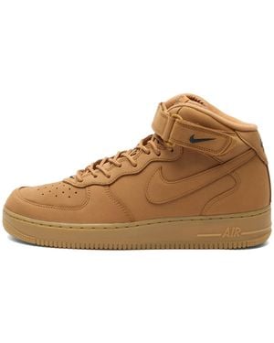 Nike Air Force 1 Mid Trainer 'Wheat' Trainer - Brown