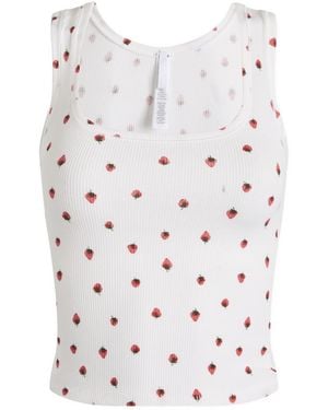 Skims Cotton Rib Tank Top - Multicolour