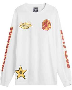 BBCICECREAM Multi Graphic Longsleeve T-Shirt - White