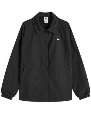 Nike Essential Woven Coach Jacket - Black