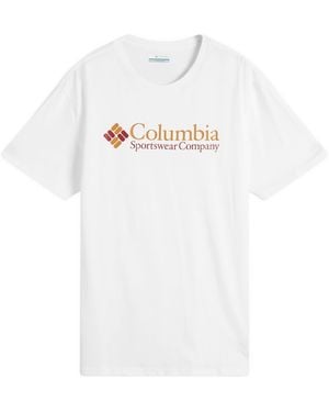 Columbia Csc Basic Logo T-Shirt - White