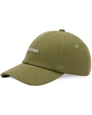 Jacquemus Logo Cap - Green