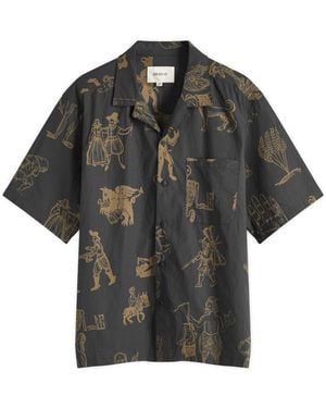 Heresy Woodcut Shirt - Black
