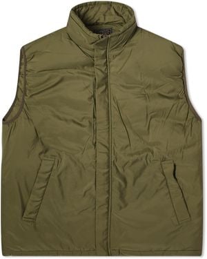 Beams Plus Mil Ripstop Puff Vest - Green