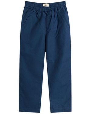Folk Drawcord Assembly Pant - Blue