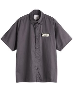 WTAPS Logo Work Shirt - Grey