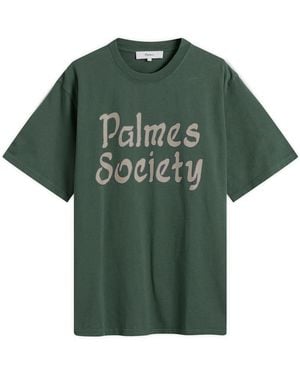 Palmes Society T-Shirt - Green
