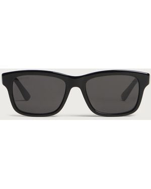 Gucci Gg2243S Lettering Sunglasses - Black