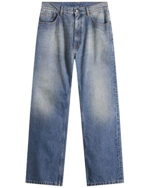 Maison Margiela Mm6 Trousers 5 Pockets - Blue