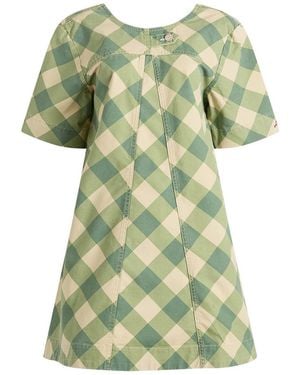 Damson Madder Bridget Mini Dress - Green