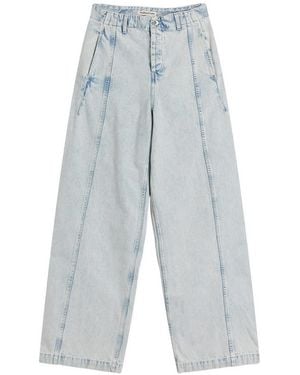 YMC Displaced Seam Jeans - Blue