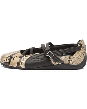 PUMA Speedcat Ballet Snake Sneaker - Black