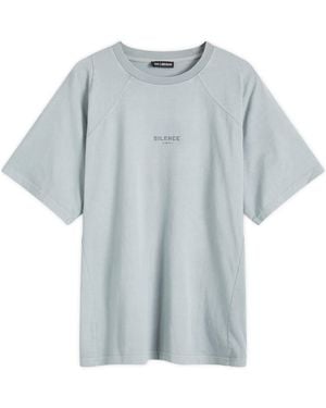 Han Kjobenhavn Organic Cotton SILENCE Raglan T-Shirt - Blue