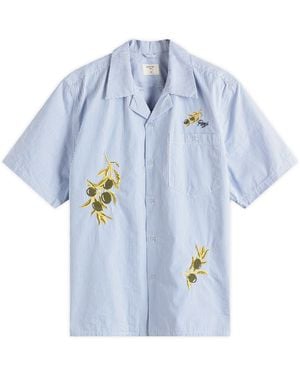 Percival Capri Cuban Shirt - Blue