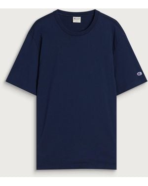 Champion Reverse Weave Relaxed T-Shirt - Blue