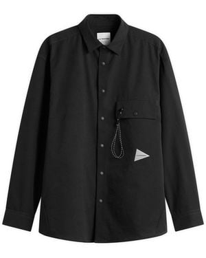 and wander Dry Breathable Shirt - Black