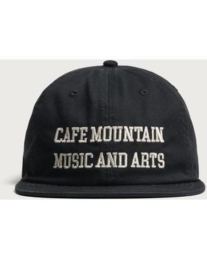 Cafe Mountain Music And Arts Cap - Black