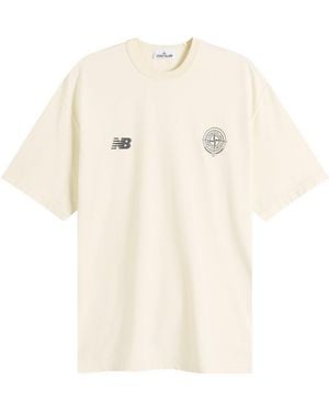 Stone Island X New Balance T-Shirt - Natural