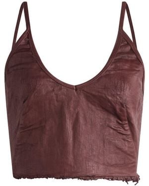 Rick Owens Denim Top - Purple
