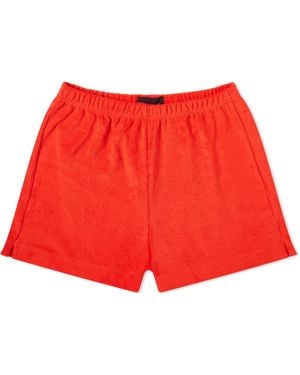 Howlin' Howlin' Towelling Wonder Shorts - Red