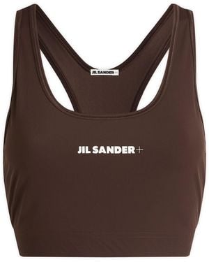 Jil Sander Crop Top - Brown