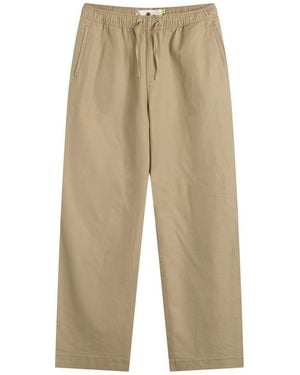 New Amsterdam Surf Association Twill Work Trousers - Natural