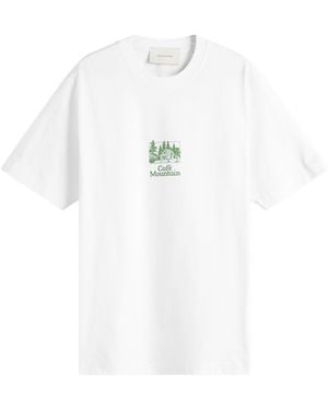 Cafe Mountain Shelter T-Shirt - White